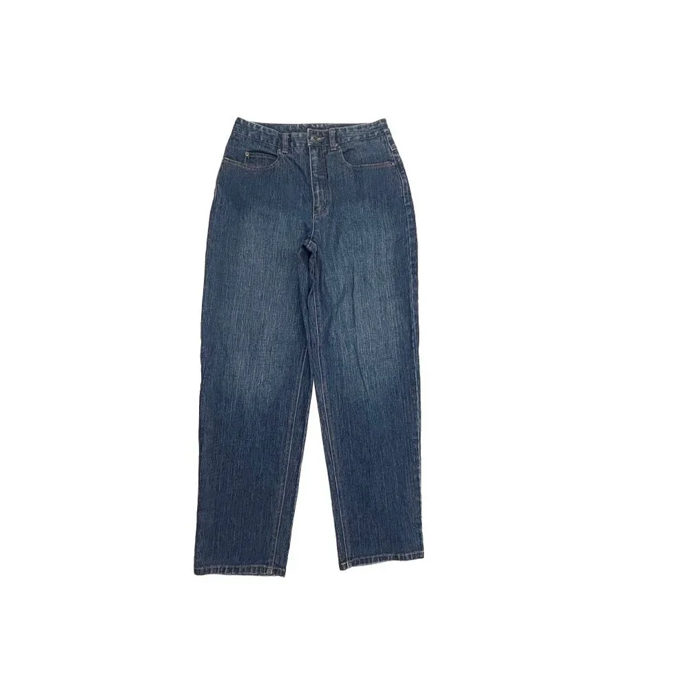 Talbots Straight Leg Women's size 6 Dark‎ Wash Blue Denim jeans